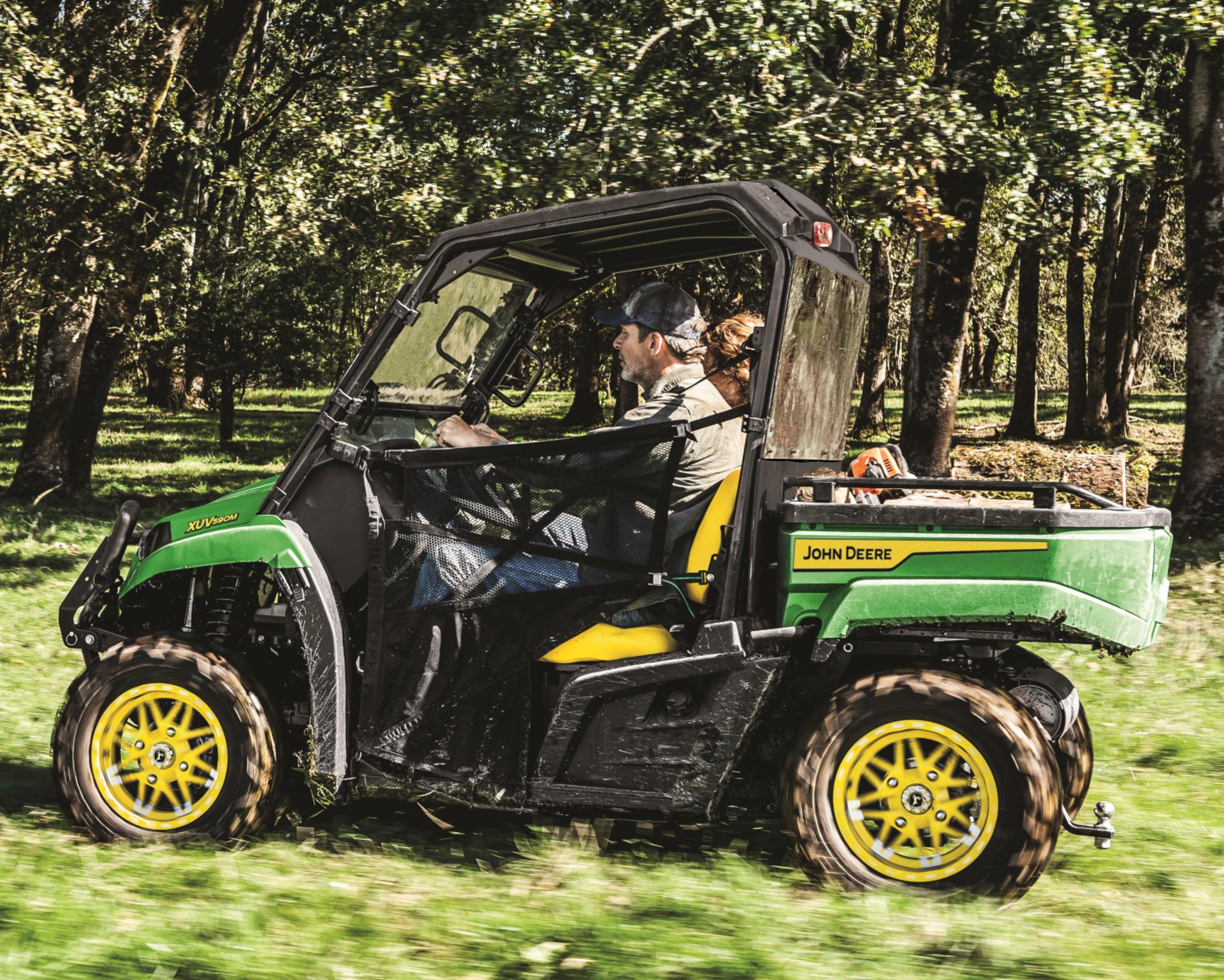 John Deere Gator XUV 590M on property in California.