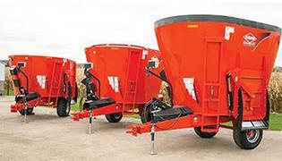 Single-Auger Vertical TMR Mixers