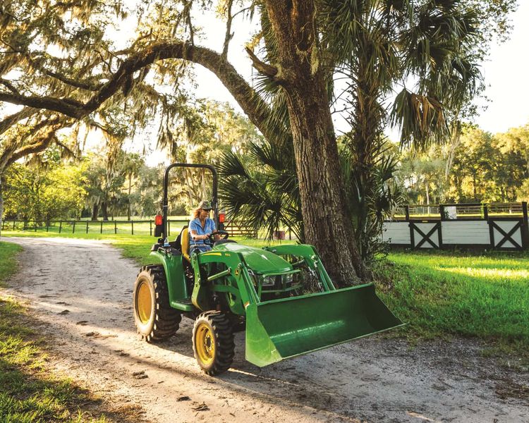 John Deere compact tractor